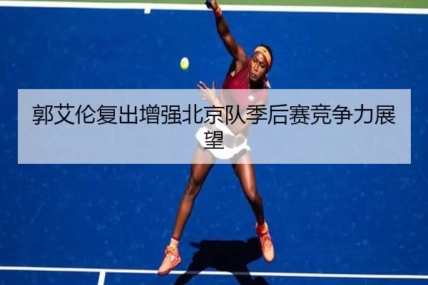 郭艾伦复出增强北京队季后赛竞争力展望